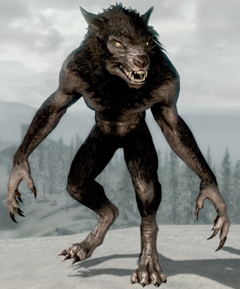 corax werewolf eating eyeballs