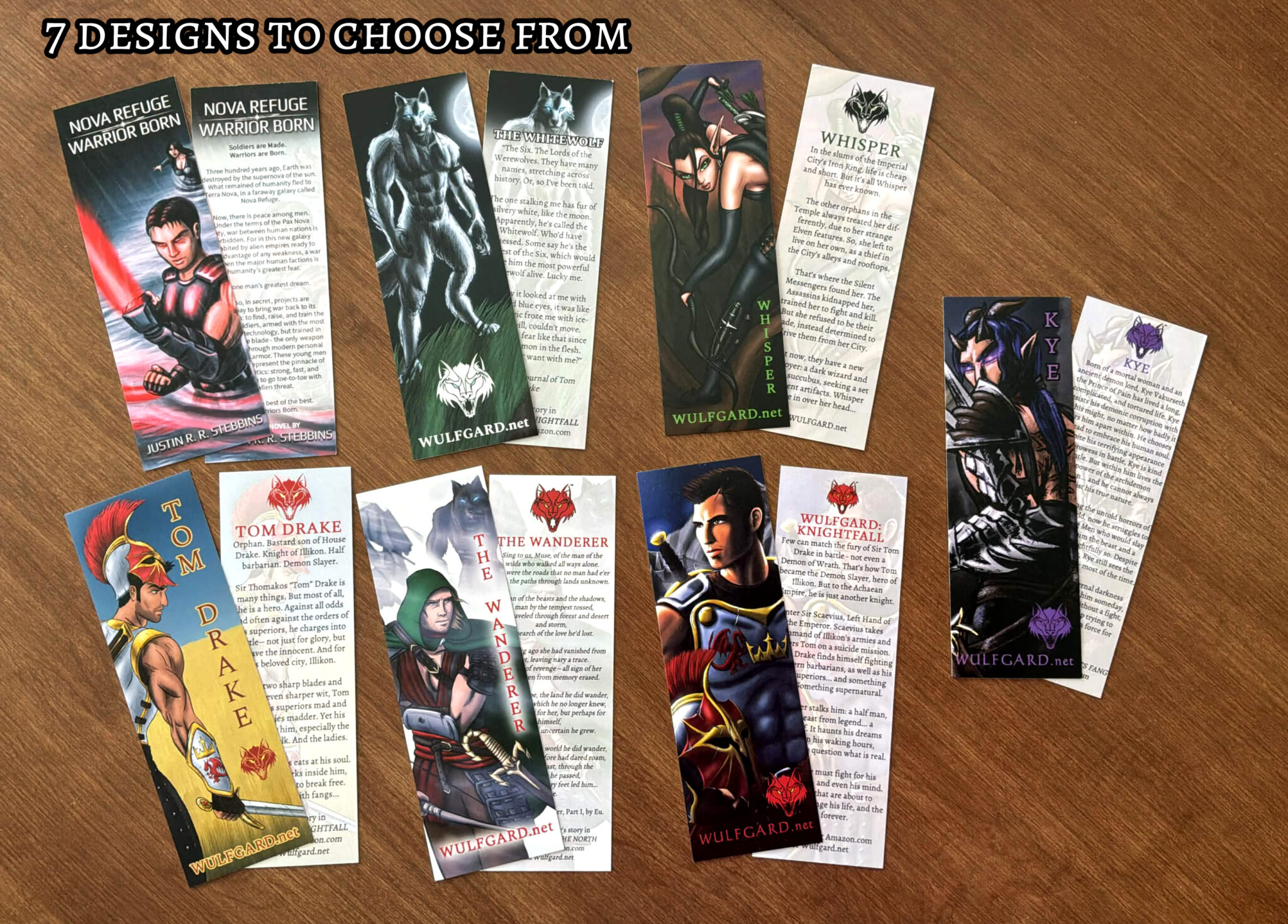 New Product – Bookmarks! – Maegan A. Stebbins – Maverick-Werewolf's Den
